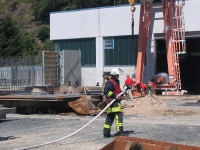 Übung mit ASB Düsseldorf 2010